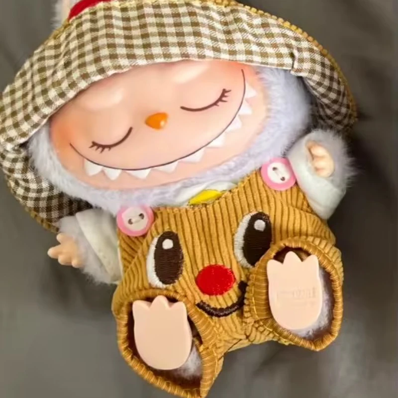 

Мини-плюшевая кукла, одежда, аксессуары для корейки Kpop Exo Labubu V1 V2, куклы-идолы, костюм для скалолазания, одежда в подарок