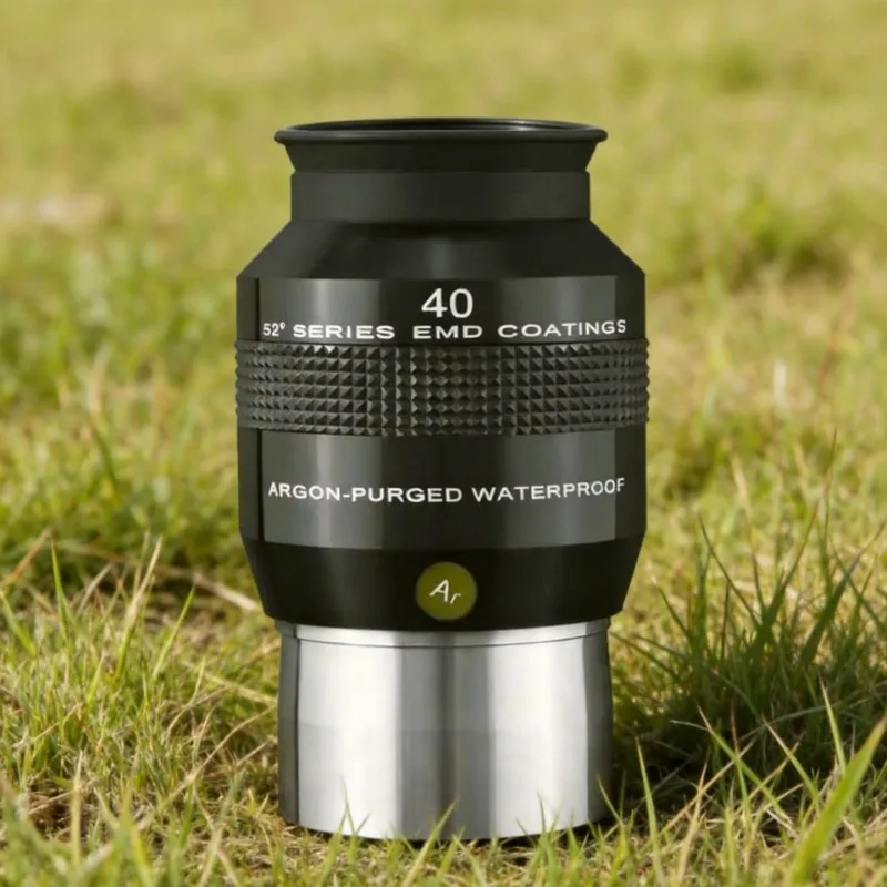

Explore Scientific 2-Inch Eyepiece Ultra-Wide Angle Large Field of View 52 Degrees 40mm Nebula HD Waterproof Telescope Accessory
