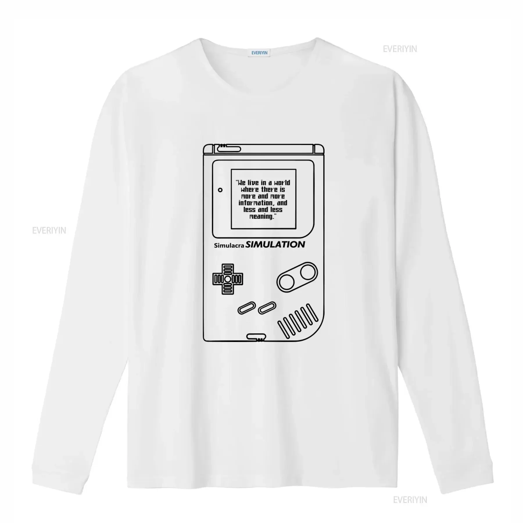 8 bit Baudrillard Philosophy Video Game Style T shirt Retro Console Design Simulacra Simulation Quote vintage Washed
