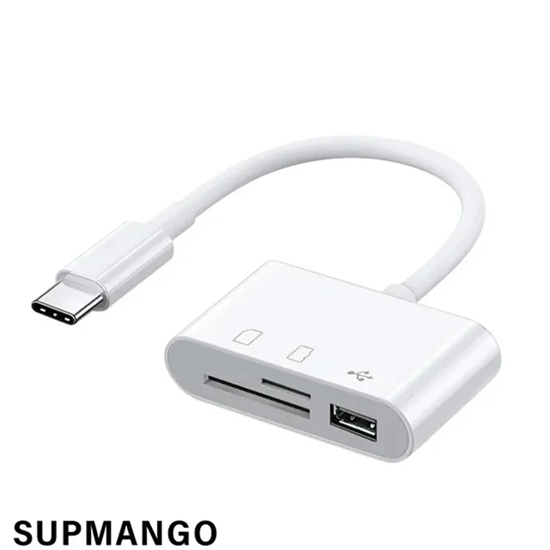 Type C Adapter TF CF SD Memory Card Reader USB C Card Adapter For Phone IPad Huawei Macbook Samsung Xiaomi Cardreader image 6