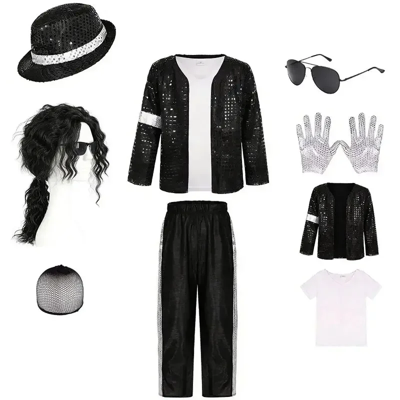 Michael Jackson Cosplay Costume  Halloween Cosplay Birthday 