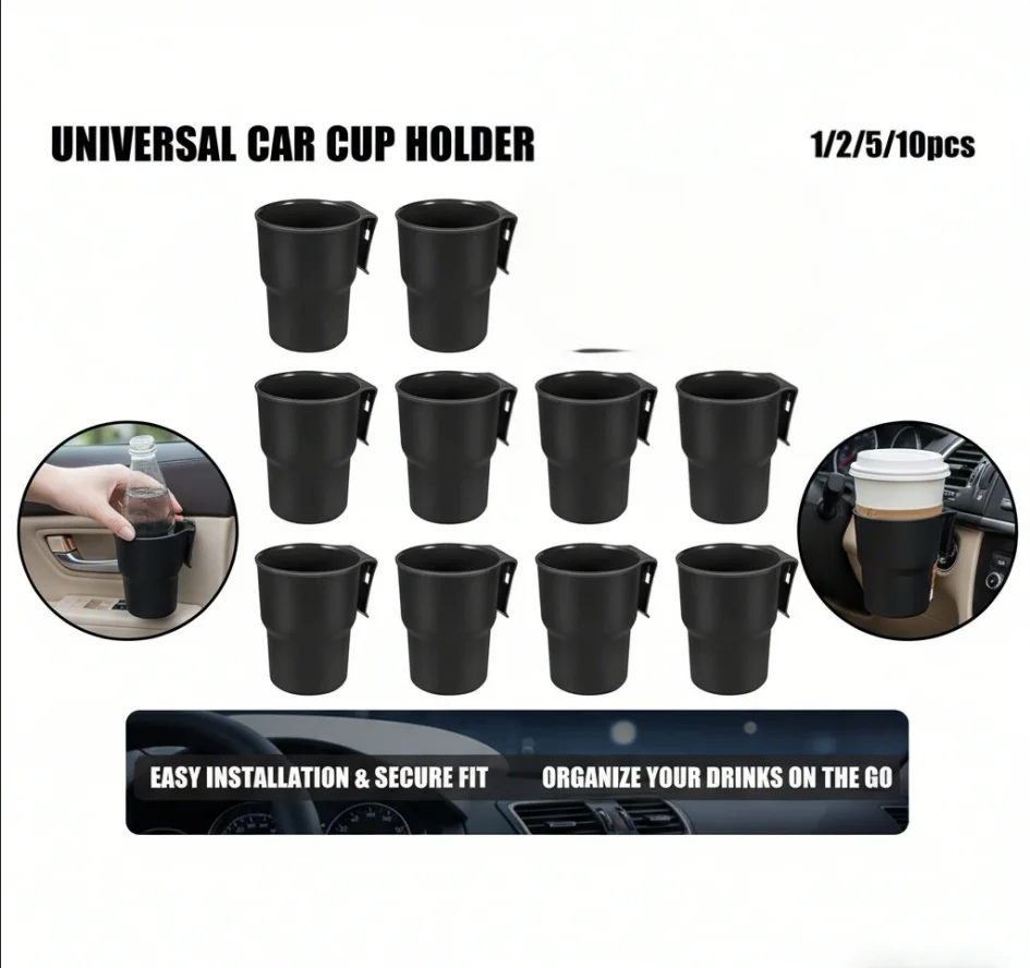 Auto Water Bekerhouder Mobiele Telefoon Bekerhouder Prullenbak Multifunctionele Opbergdoos Auto Interieur Accessoires