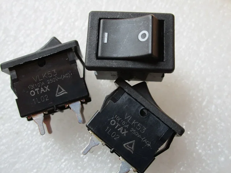 

2 шт. новый подлинный японский кулисный переключатель OTAX VLK53 10A 250 В 4 фута 2 файла серебряные контакты