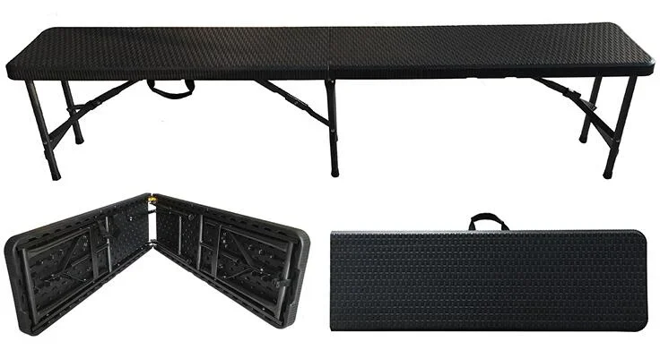 

for Easily Carry 6ft Foldable Picnic 6ft Folding Semi Outdoor Folding Bench for Camping