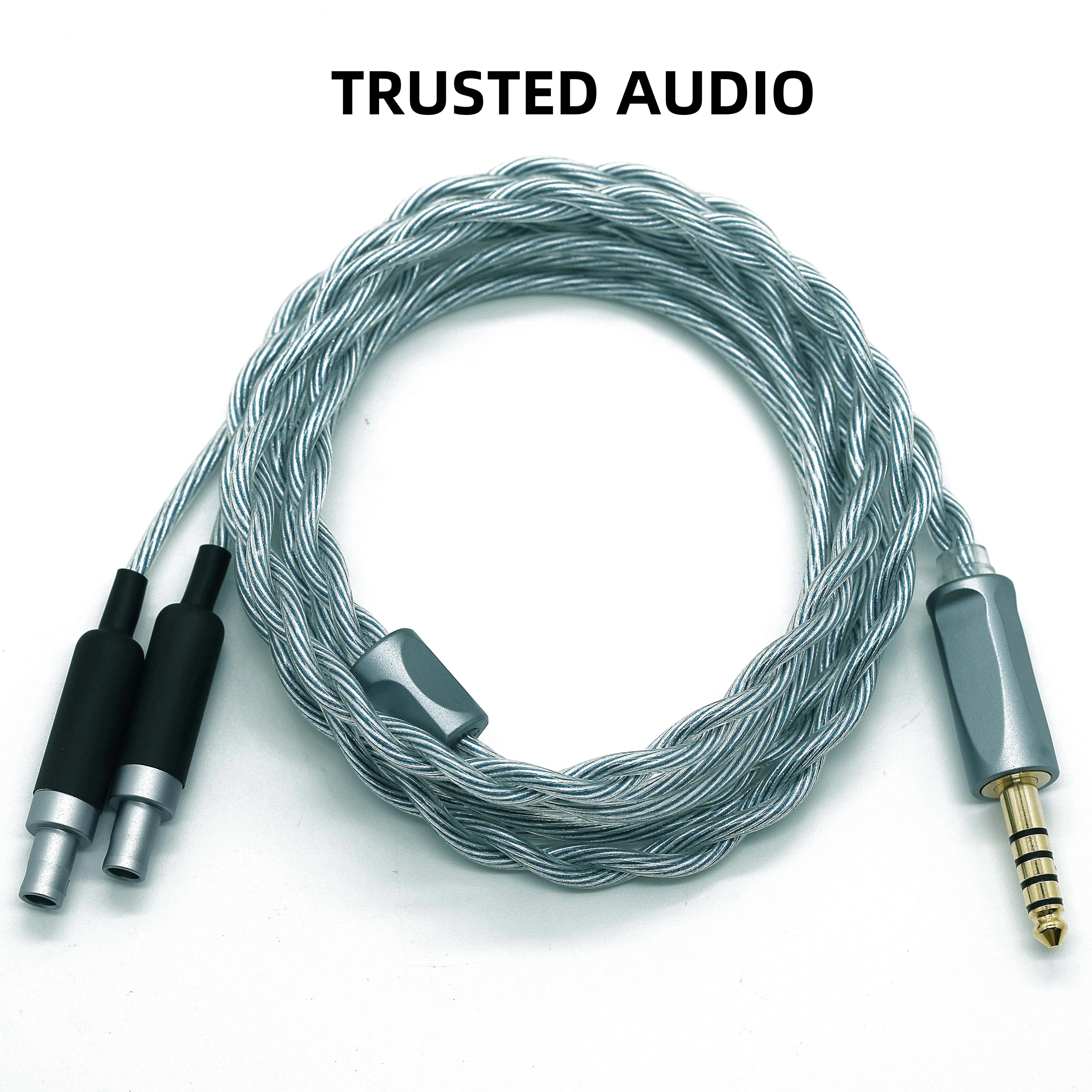 

Trusted-50 LN2 Frozen 7N Pure OCC Oil-Graphene PdAg Earphone Cable 3.5mm/4.4mm Balanced for HD800