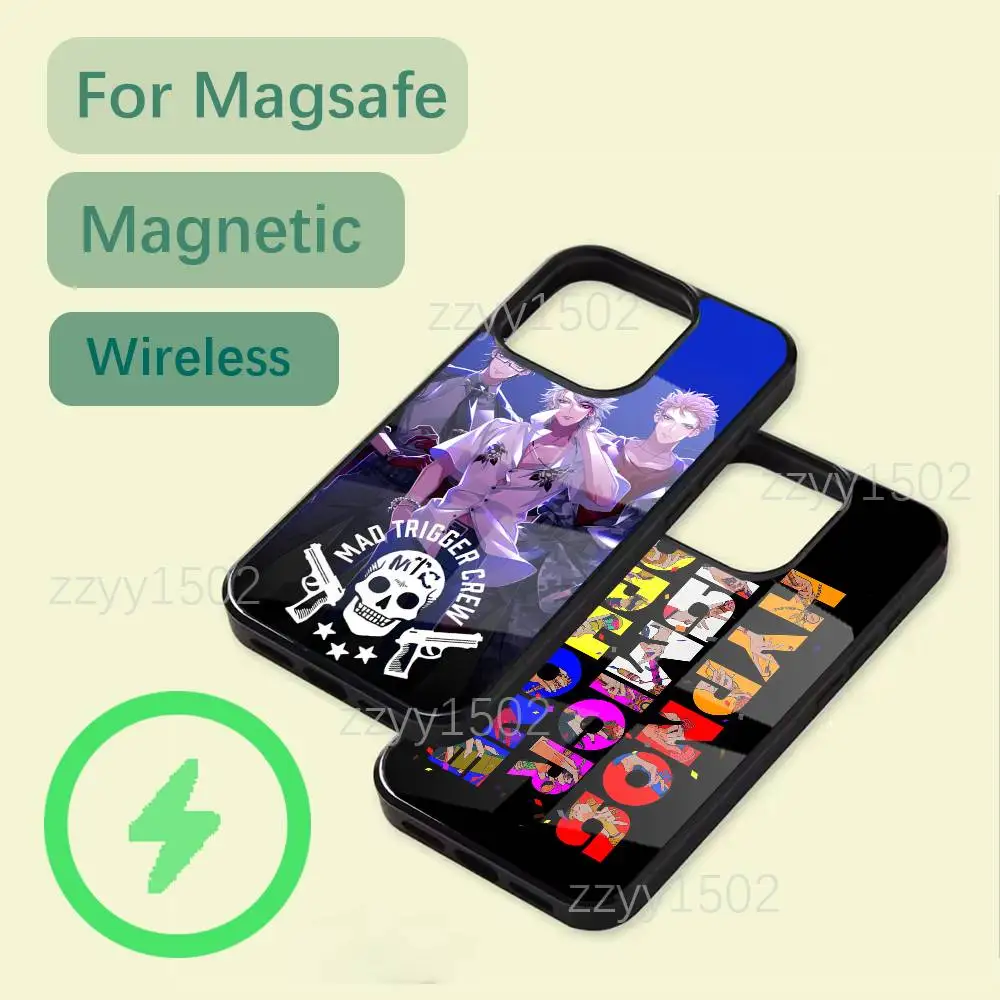 

Game Hypnosis Mic Phone Case For iPhone 17,16,15,14,13,12,11,Pro,Max,Plus,Mini,SE4,E Magsafe Wireless Charging