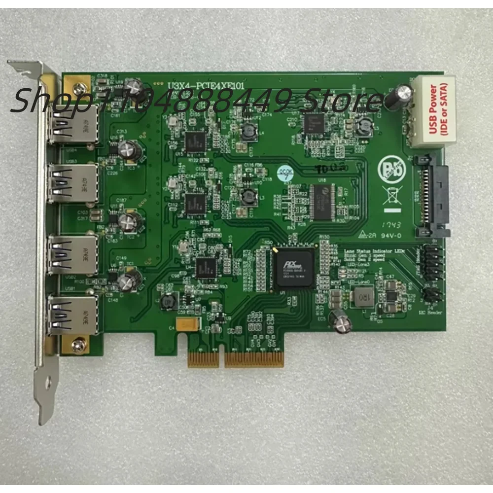 U3X4-PCIE1XE101 Quad-Channel Expansion Card