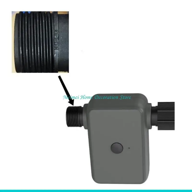 H7BF Intelligent Watering System Timer Wireless Enabled ABS Construction Outdoor Durability