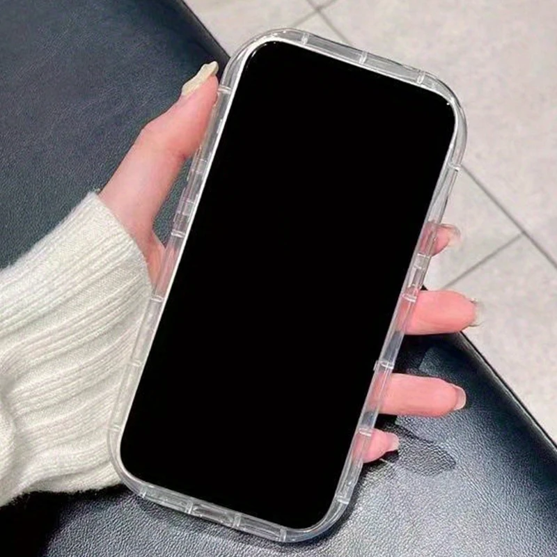 Stoßfeste Handyhülle für Samsung Galaxy S26 Ultra S25 FE S24 Plus S23 A17 A27 A37 A57 A56 A55 A54 Weiche Stoßfänger-Wellenabdeckung – Detail 8