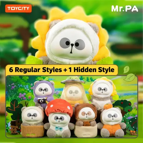 Toycity MR.PA-Serie „The Escaped Groegetable“ Blind Box Niedliche Plüschpuppe Niedliche Tierperipherie Mystery Box Stofftiere Kindergeschenke