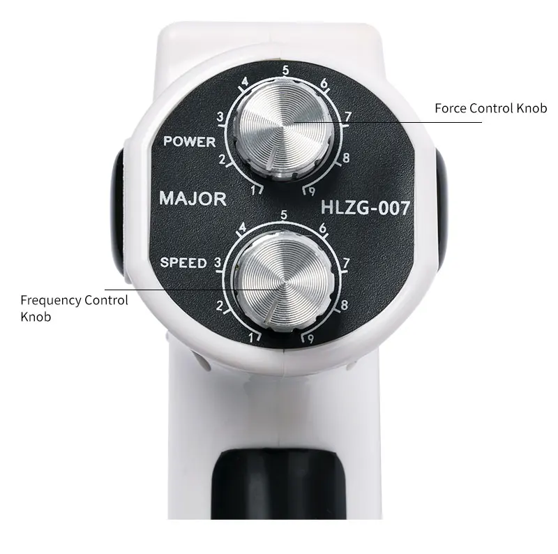 المصنع الأصلي HL.ZG-007 مسدس تدليك العضلات آلة تدليك العلاج مدلك أداة الوجه المحمولة #6