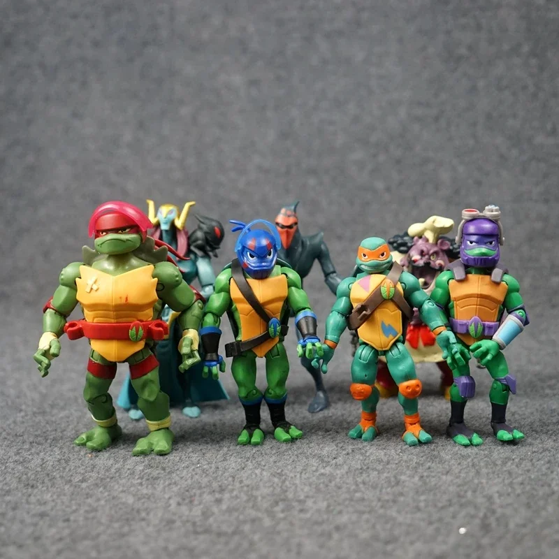 Teenages Mutant Ninja Turtles Boss Monster Doll Table Ornaments Children Boys Toy Birthday Gifts Collection