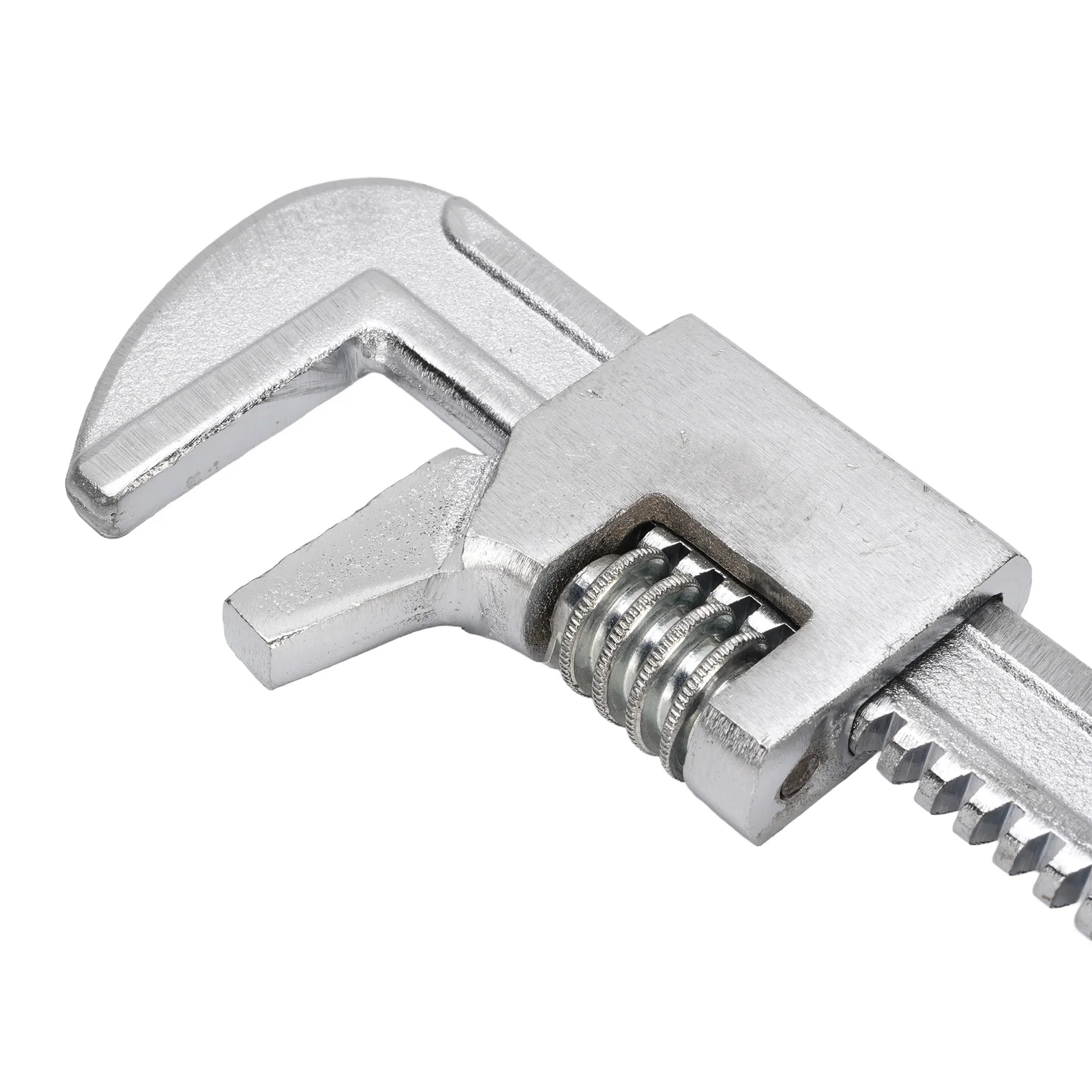 F Type 11in Wrench Multifunctional Right Angle Adjustable Wrench Large Opening Universal Wrench For Machinery Maintenance ﻿