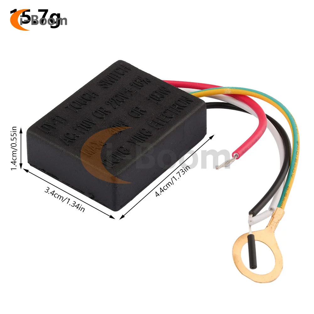 5PCS 220V-240V 3A 1/4 Way Touch Sensor Switch Desk Light Parts Touch Control Sensor Dimmer For Bulbs Lamp Automatic Switch