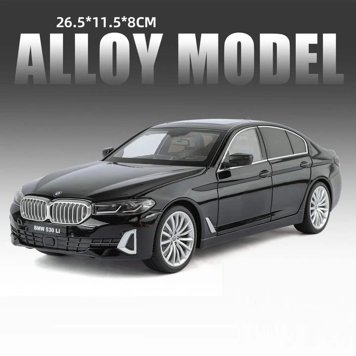 大型 1:18 530Li XDrive 500K スポーツカーモデルおもちゃ合金ダイ