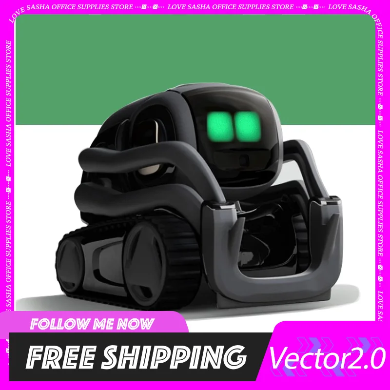 

Vector2.0 Smart Robot Electronic Pet Sequence Emotional Ai Robot Machine Weather Alarm Clock 1080p Robots Compatible Home Gift