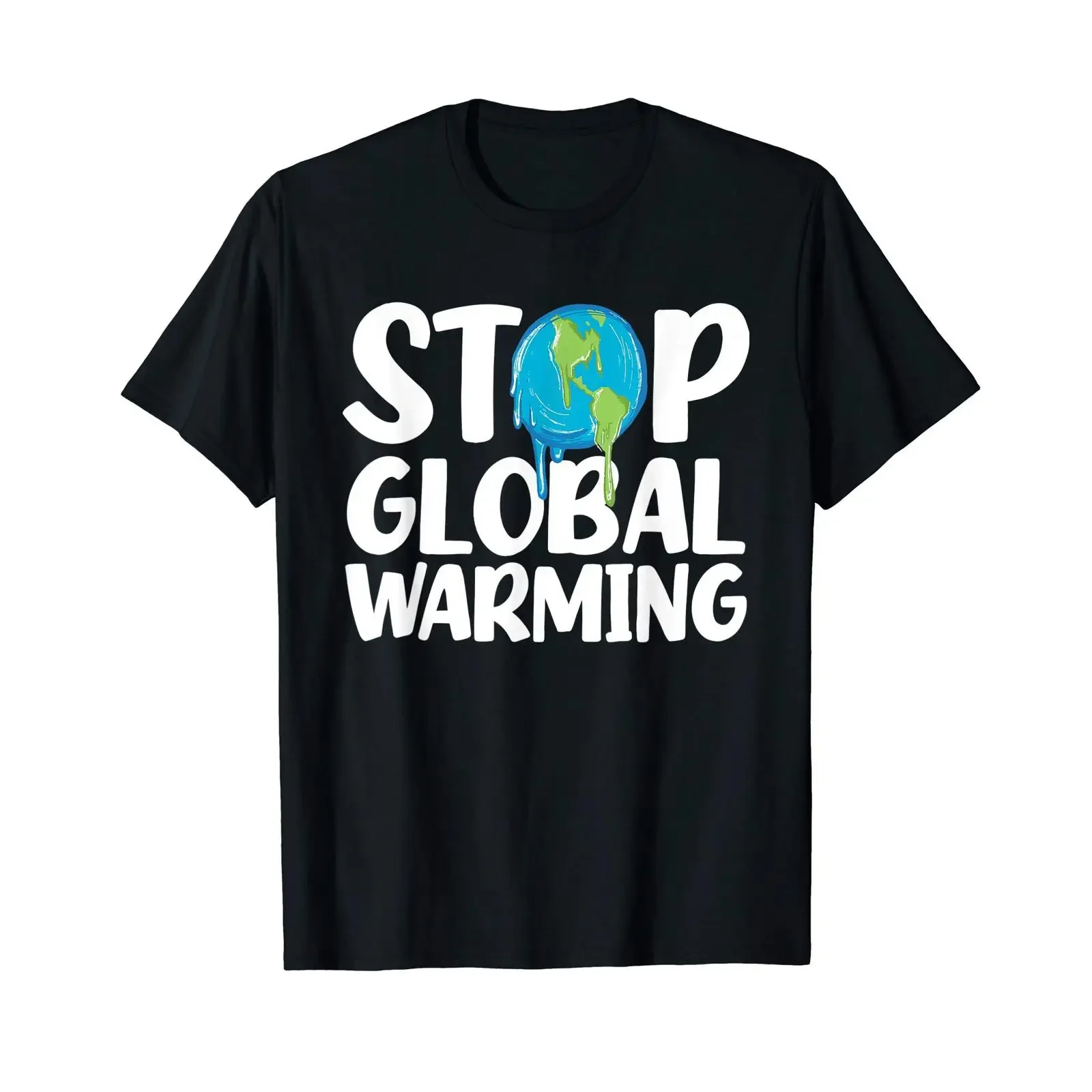 Stop Global Warming Climate Change Science Earth Day 2021 T Shirt vintage Washed streetwear Unisex fashion graphic Breathable