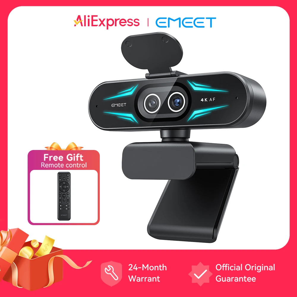 4K Webcam 1080P 60F…