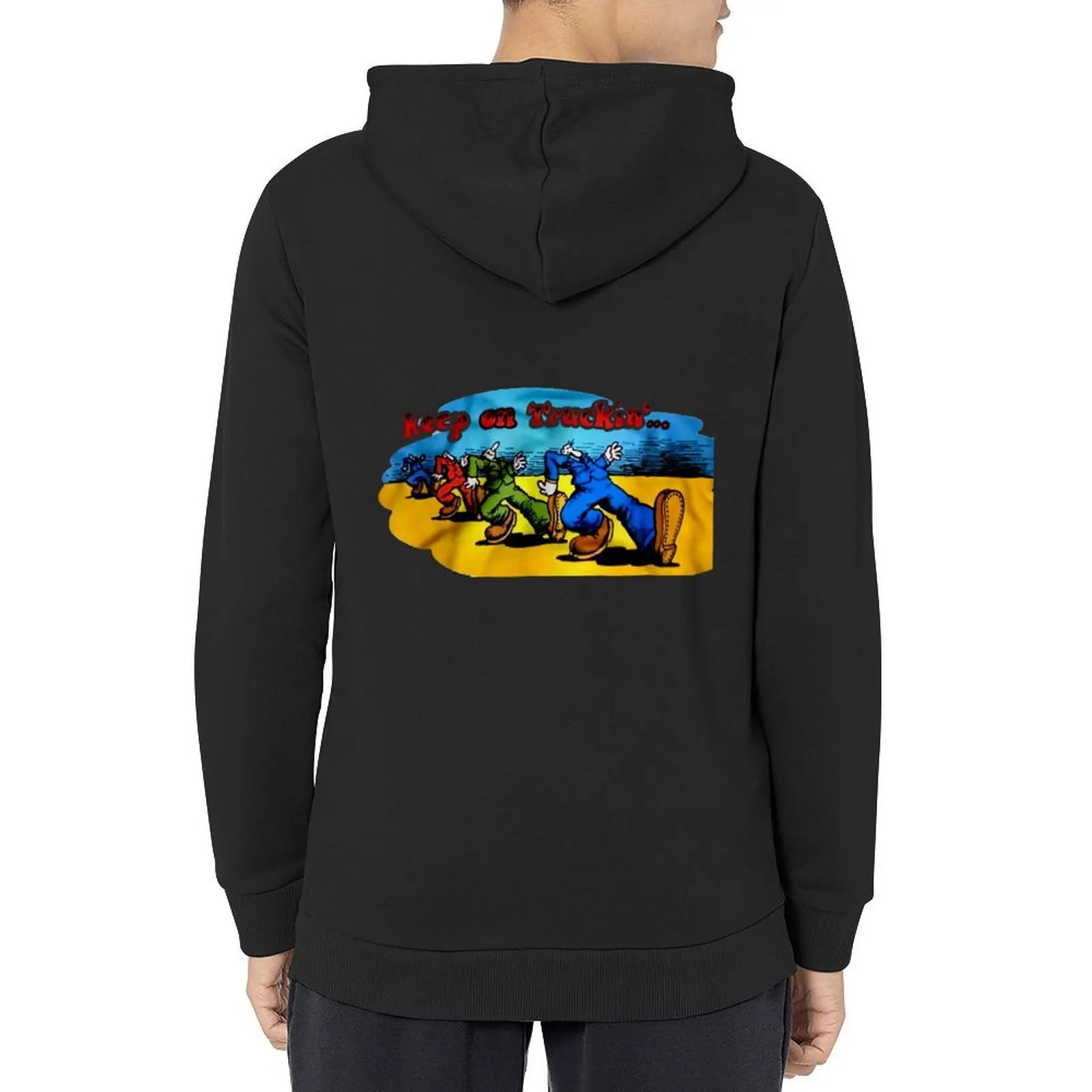 

Keep on Truckin Hoodie men's winter sweater autumn clothes men's coat fashion men new features of hoodies & sweatshirts