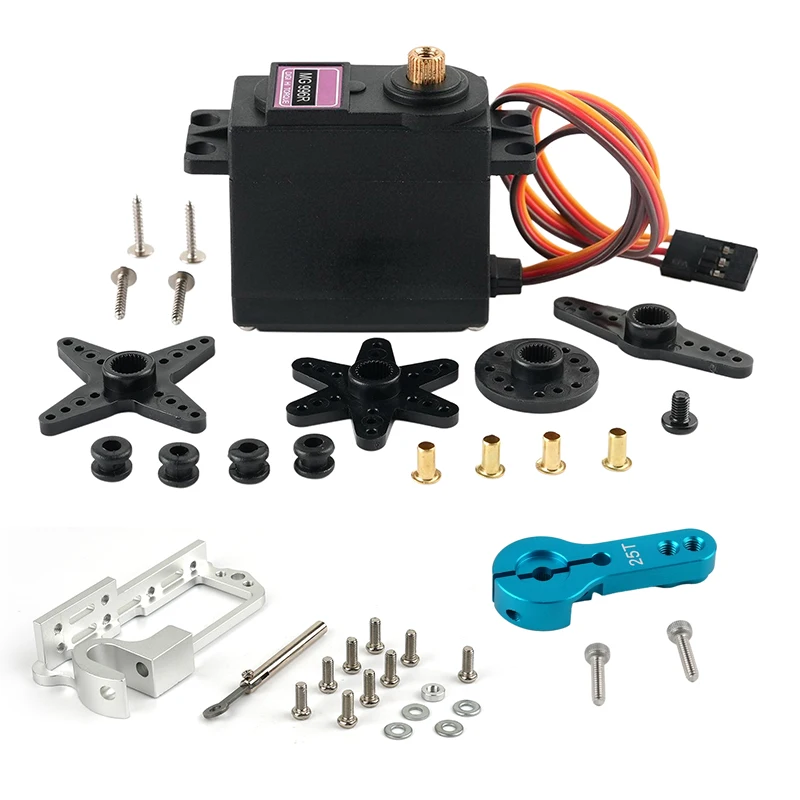 MG996R Digital Servo 15KG Thrower Bracket Arm Metal Gear Motor for Arduino DIY RC Car Robot Helicopter Boat Truck Crawler