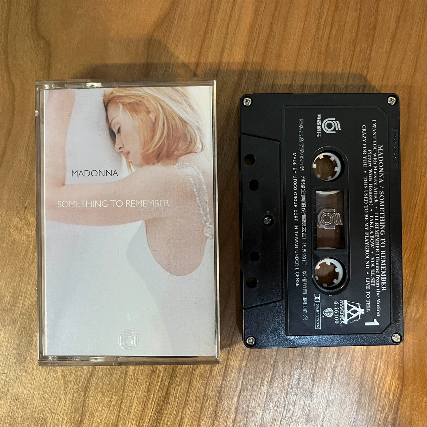 

US Pop Maddy Madonna Music Tape Something To Remember Album You'll See Cassettes Cosplay Walkman Car Recorder Soundtracks Box