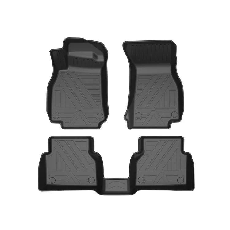 Muchkey Full Surround Non slip High Quality Black Car Floor Mats For Jeep Compass 2017 2018 2019 2020 Car Floor Mats