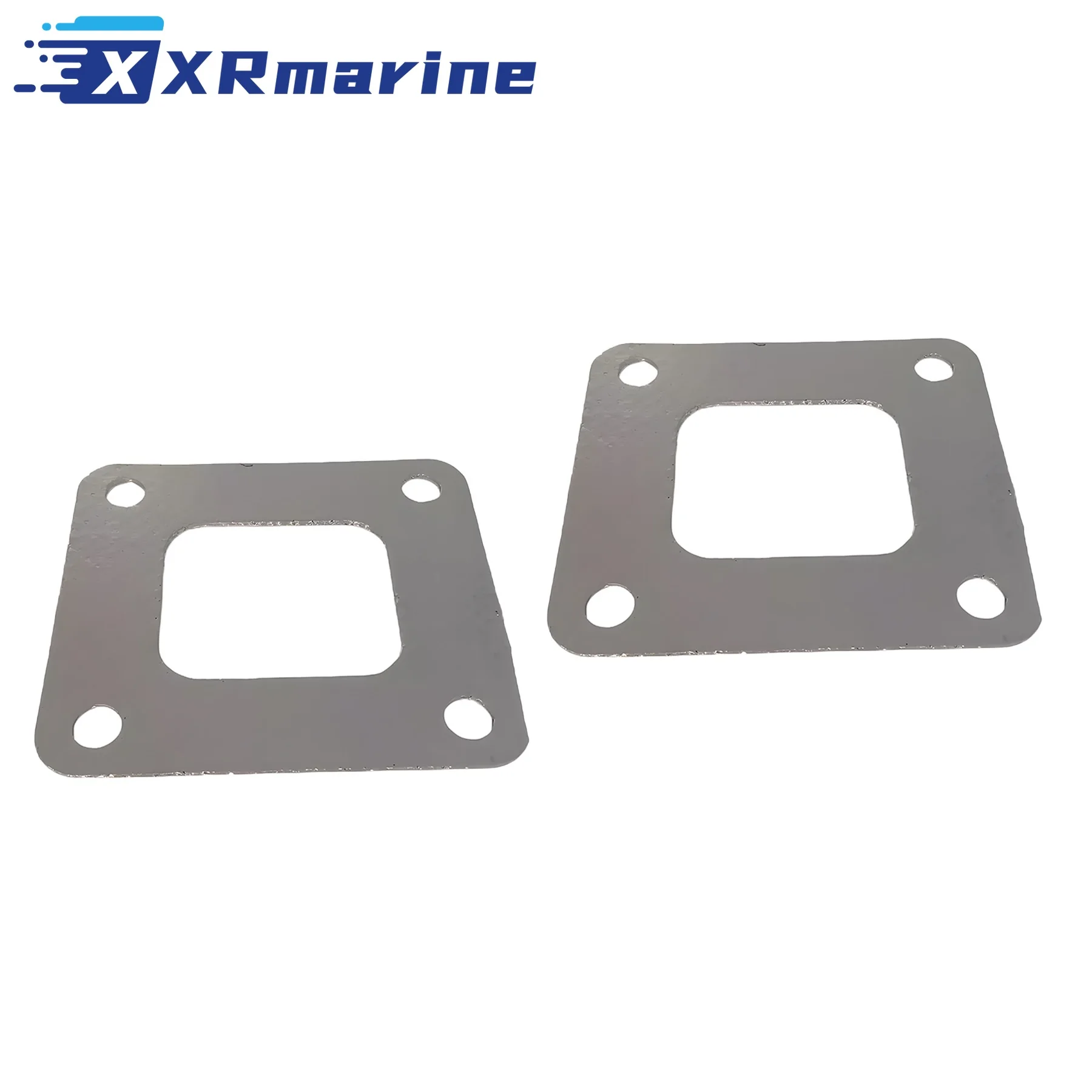 27-860231 2pcs Mercruiser exhaust manifold elbow riser gasket enclosed cooling fresh water 8637251 27-41811 27-863725 18-1976-2