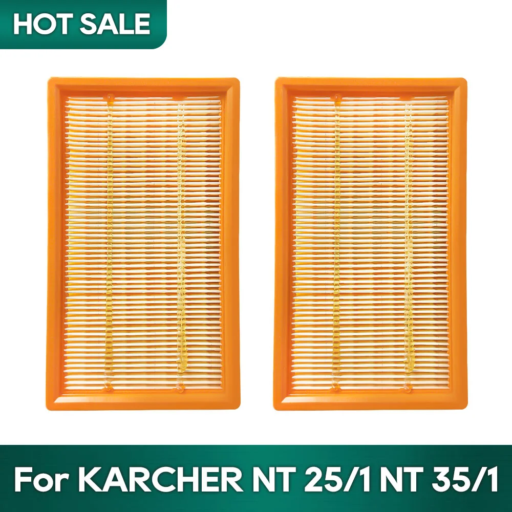 Filter Compatible for Karcher NT 25/1, NT 35/1, NT 45/1, NT 55/1, NT361 ECO, NT561 ECO, NT611 ECO, Bosch VAC140