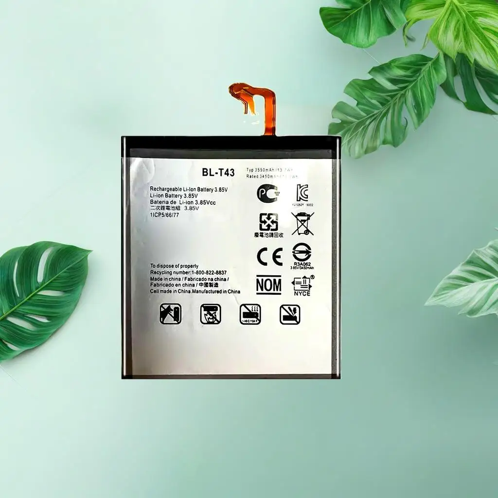 

Battery 3550Mah For LG G8S Thinq Lm-G810 Mobile Phone Bl-T43 Top-Grade Ultra-Long-Life