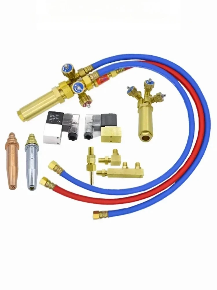 

Портативный станок для плазменной резки с ЧПУ, комплект горелки для газовой резки (ацетилен/пропан), сопло, электромагнитный клапан, медный соединитель BB