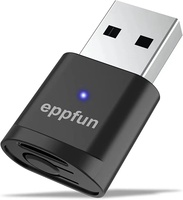 eppfun updated Wireless Bluetooth 5.2 Adapter for PC, Laptop, Mac, PS5, PS4 with aptX-Adaptive, 24-bit Wireless Audio Dongle