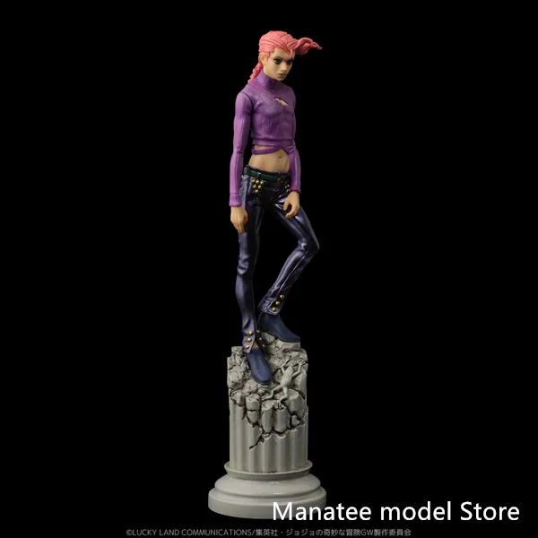 

Di molto bene Original "JoJo's Bizarre Adventure Golden Wind" Vinegar Doppio PVC Action Figure Anime Model Toys Doll Gift