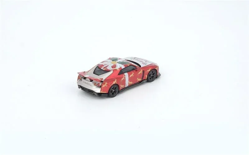 INNO 1:64 GTR GT R50 X'MAS 2024 รุ่นพิเศษรถโมเดลDiecast