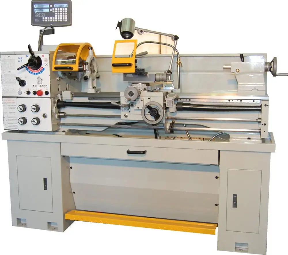 mini metal lathe CQ6236G with foot brake