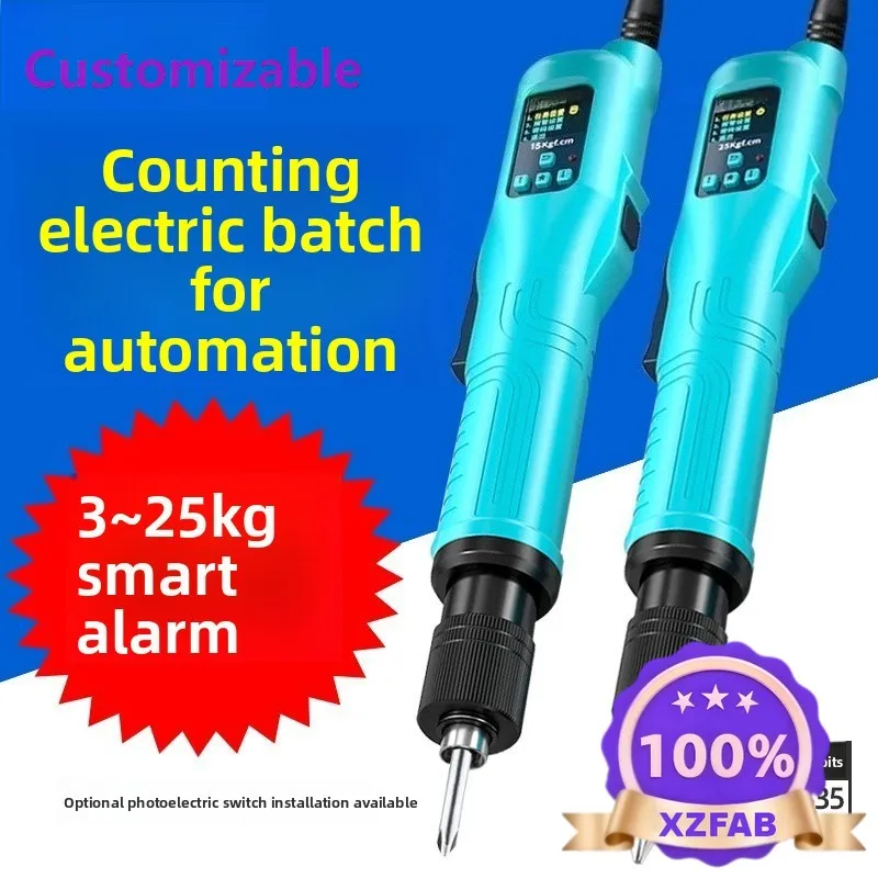Factory Direct 2026 Brushless digital torque electric batch, intelligent counting alarm automation industrial grade electric scr
