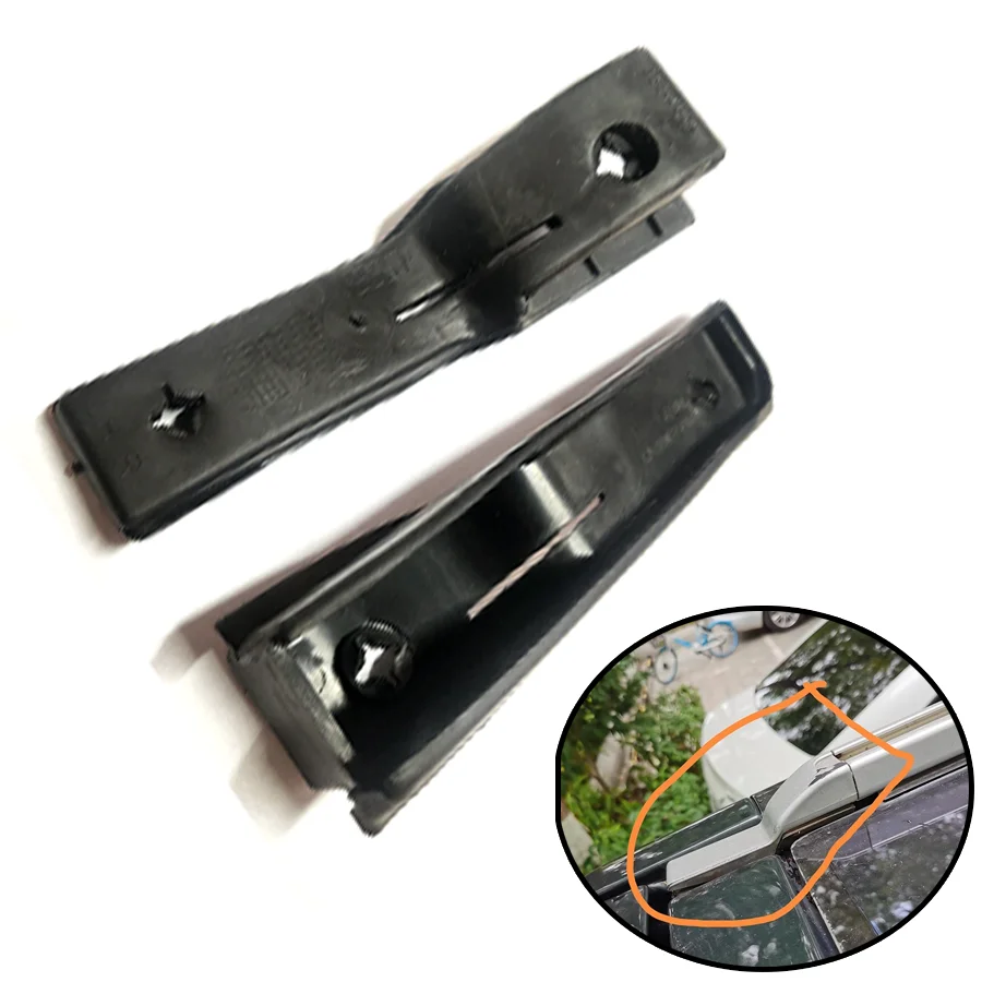 

Wooeight 1Pc Car Roof Luggage Rack Spacer Back-up Plate Roof Rail End Shell Rubber Pad For Land Rover Discovery 3 LR4 LR3