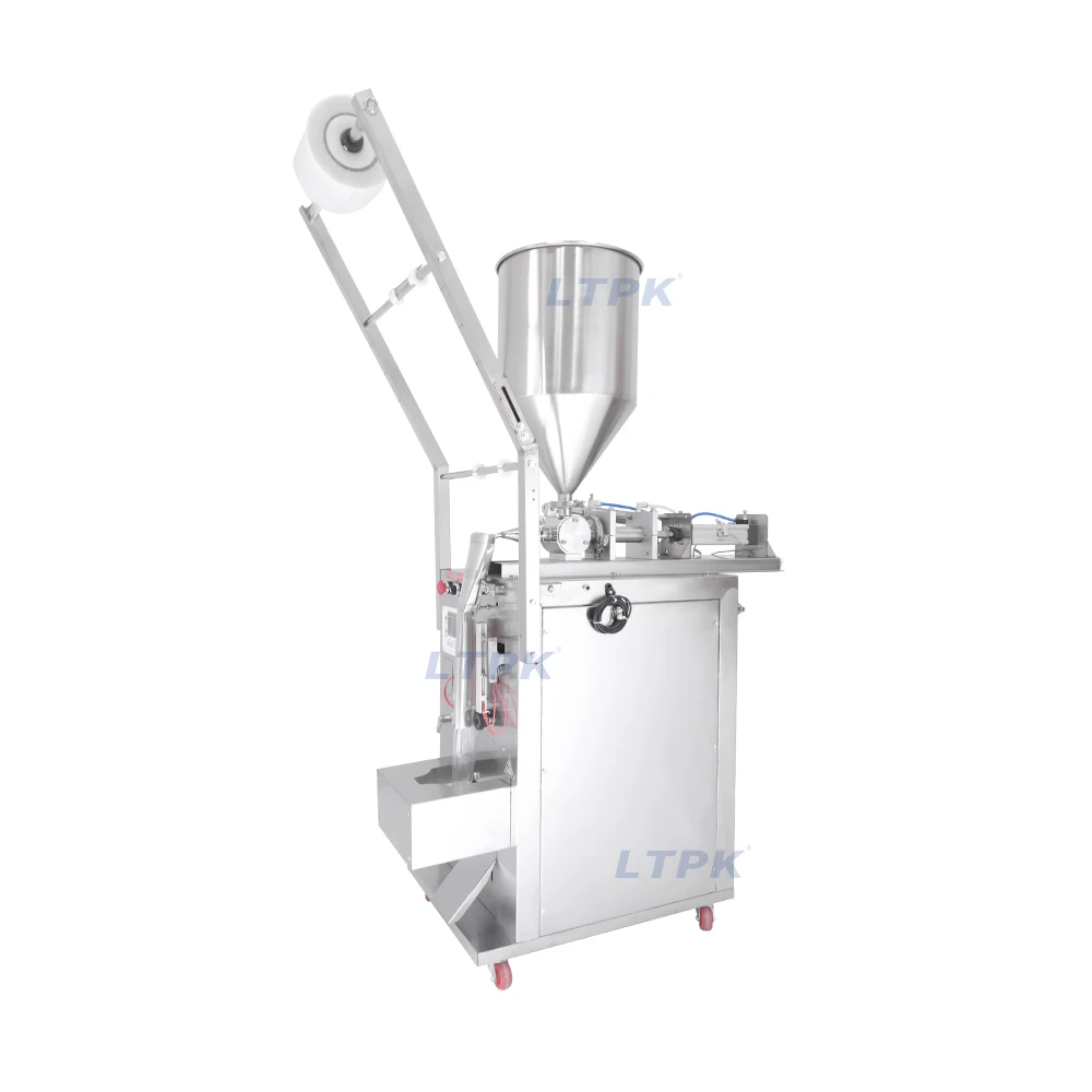 LT-GP125T Automatic Sealing Machine Sauce Ketchup Tomato Paste Honey Liquid Sachet Packing Machine
