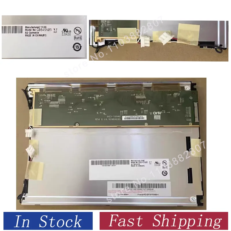 

LCD G084SN05 V7 G084SN05 V3 Original 8.4'' Inch G084SN05 V1 LVDS 20 Pins LCD Display Screen Panel G084SN05 V.7 V.3 V.1