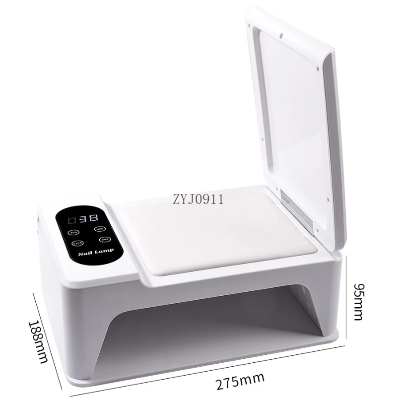 

Wear nail special nail lamp nail polish phototherapy not black hand sun quick drying high power induction baking lamp