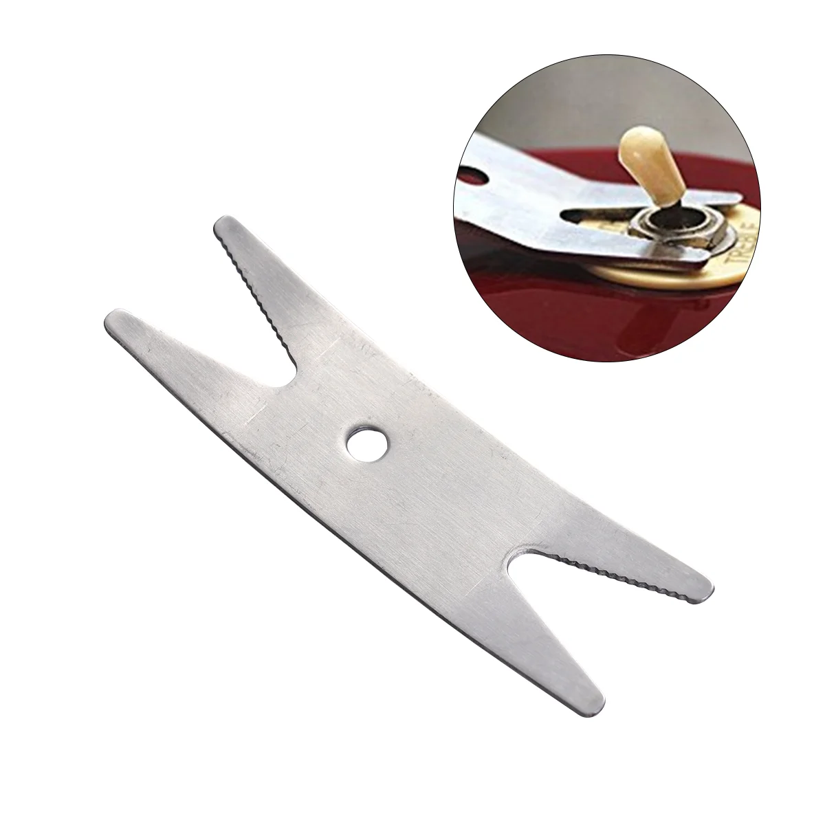 

Stainless Steel Guitars Parts Ornament Small Headlight Round Multi Spanner Tool