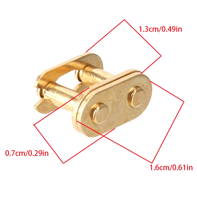 1pcs Motorcycle Chain Buckle Ring Link - T8F Chain Connector Master Joint Link Essential Motorcycle Accessories