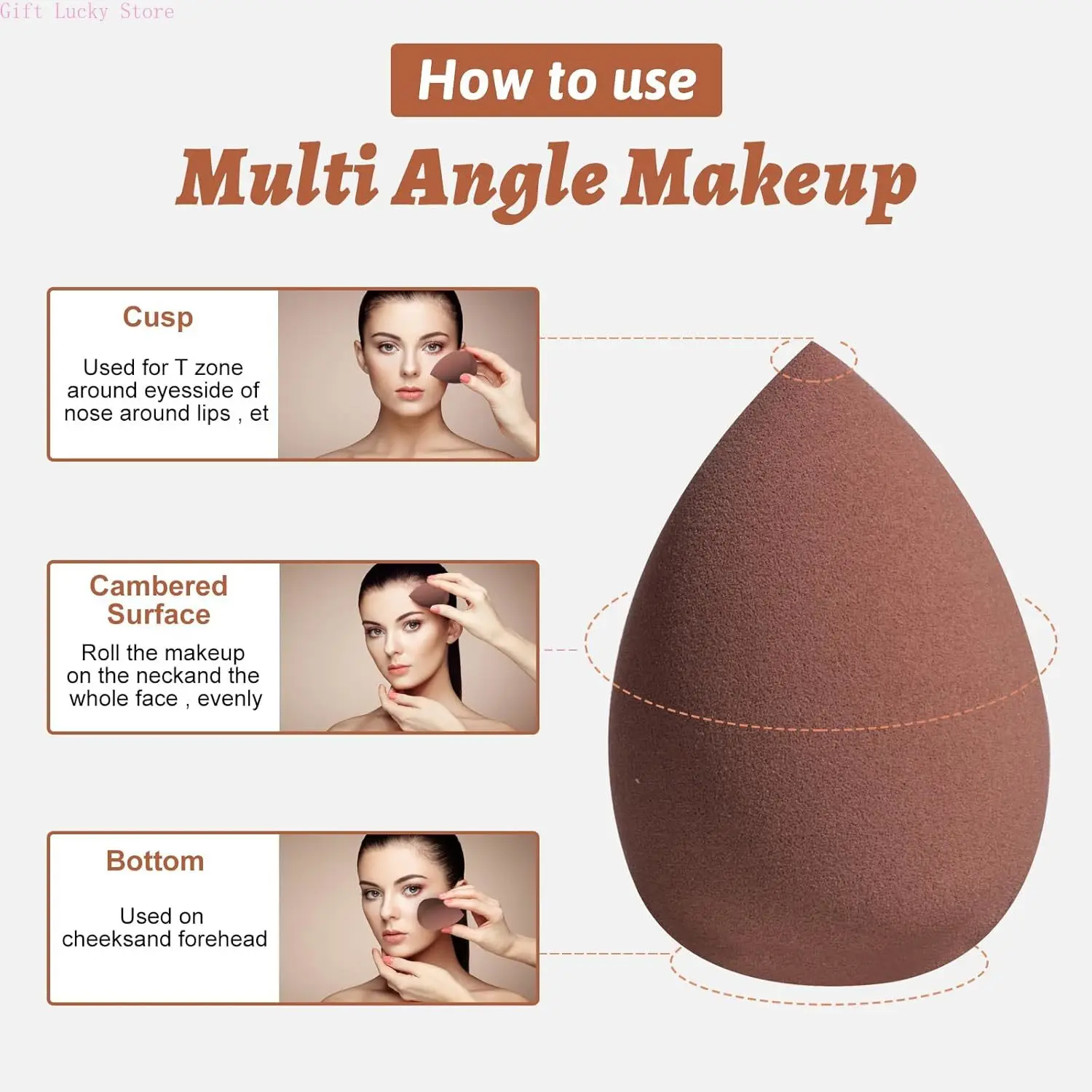 13/25Pcs Makeup Brushes Set Soft Fluffy Brush Foundation Cosmetic Blush Powder Eyeshadow Beauty Tool With Makeup Sponge Puff Kit