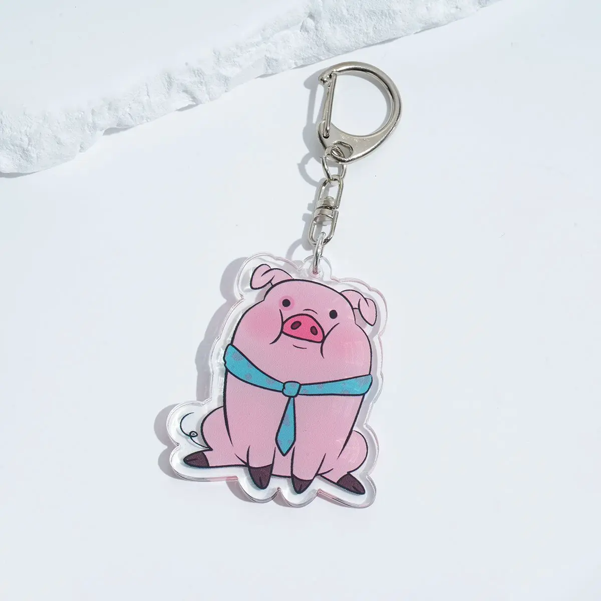 Acrylic Cartoon Anime Pendant Keychains Holder Car Key Chain Key Ring Phone Bag Hanging Jewelry Gifts Accessories Gravity Falls