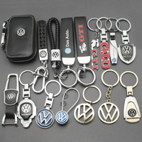 Car Keychain Badge Key Chain Rings Metal Car Accessories For Volkswagen Jetta MK5 MK6 Golf-4 5 6 7 Passat 3B7 601 171 B5 B6 B7