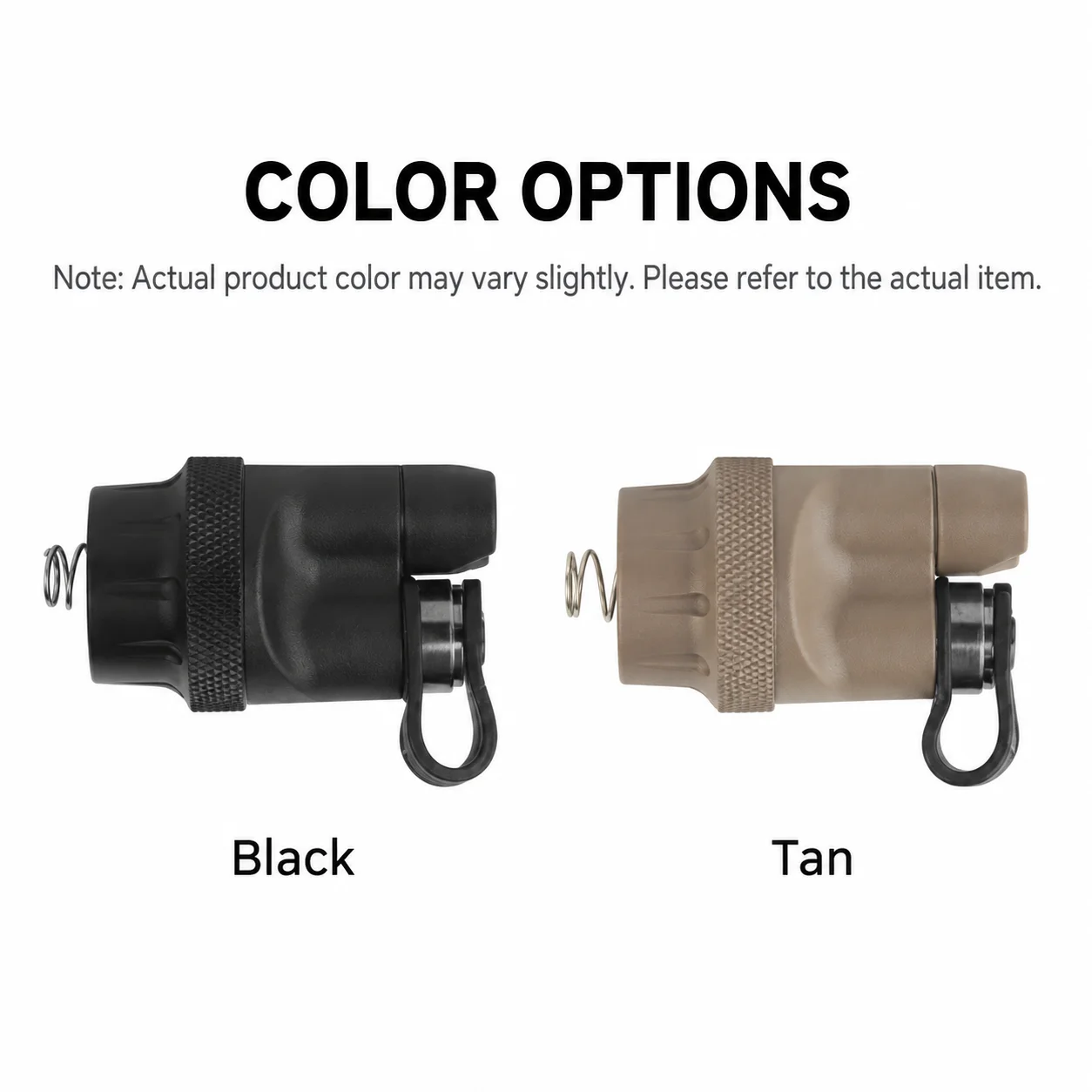 Dual Function Tail Cap Switch Flashlight Two Mode Replacement Tail section Accessory Compatible with Tactical for Lights and EDC