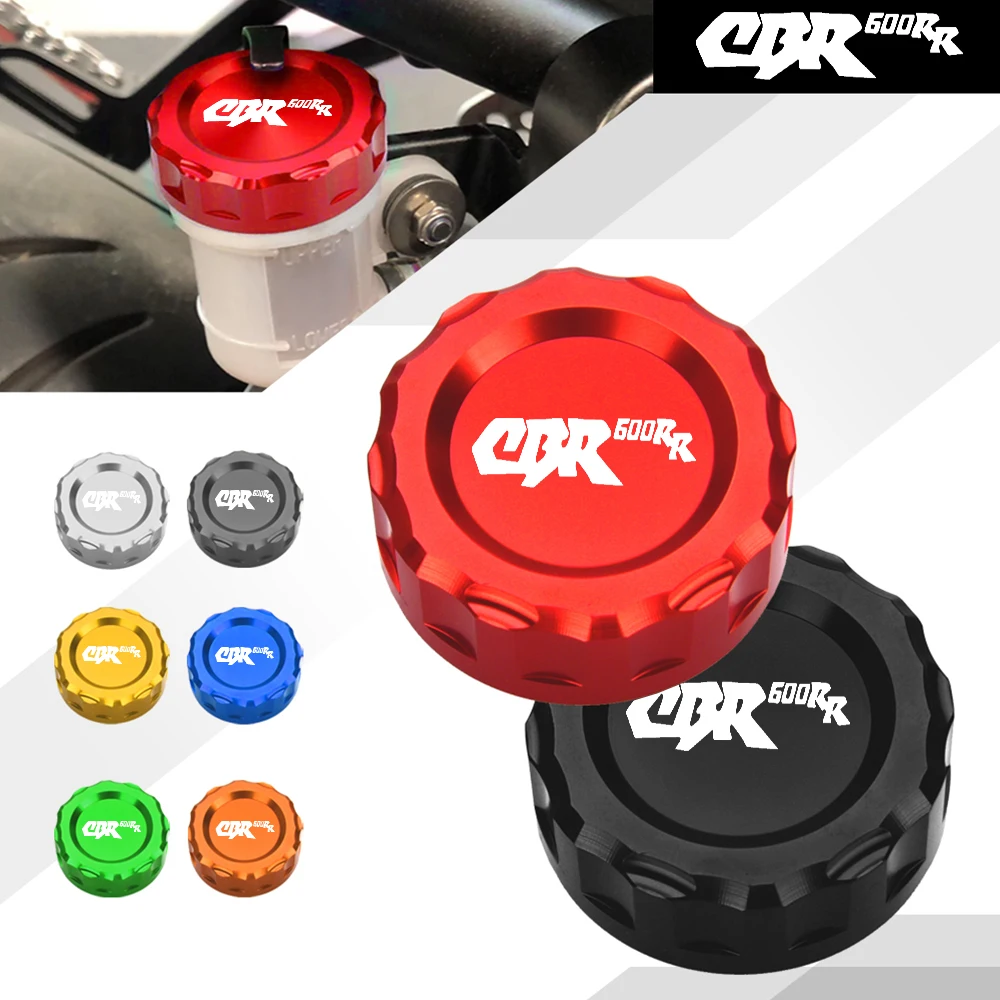 

For Honda CBR600RR CBR 600RR 2007-2016 2015 2014 2013 Motorcycle Accessories CNC Rear Brake Fluid Reservoir Cap Cylinder Cover