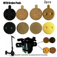 Kit MTB Brake Pads Electric Scooter Accessories Skateboard Parts Wheel Friction Plates For XIAOMI MIJIA M365