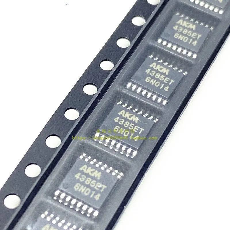 2PCS/Lot New OriginaI AKM4385 AKM4385ET TSSOP16 ENCAPSULATES THE VOLTAGE STABILIZING CHIP OF SPEECH DECODER.