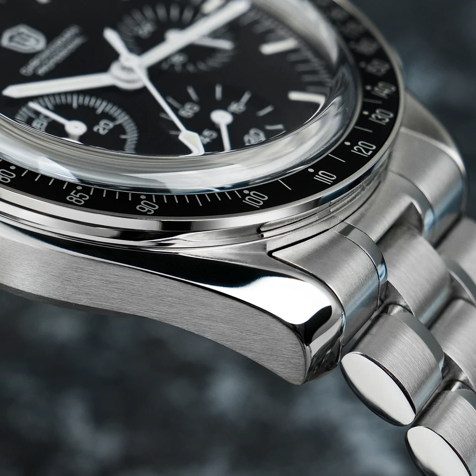Watchdives WD1863 Quartz Watch VK63 Chronograph Movement Bubble