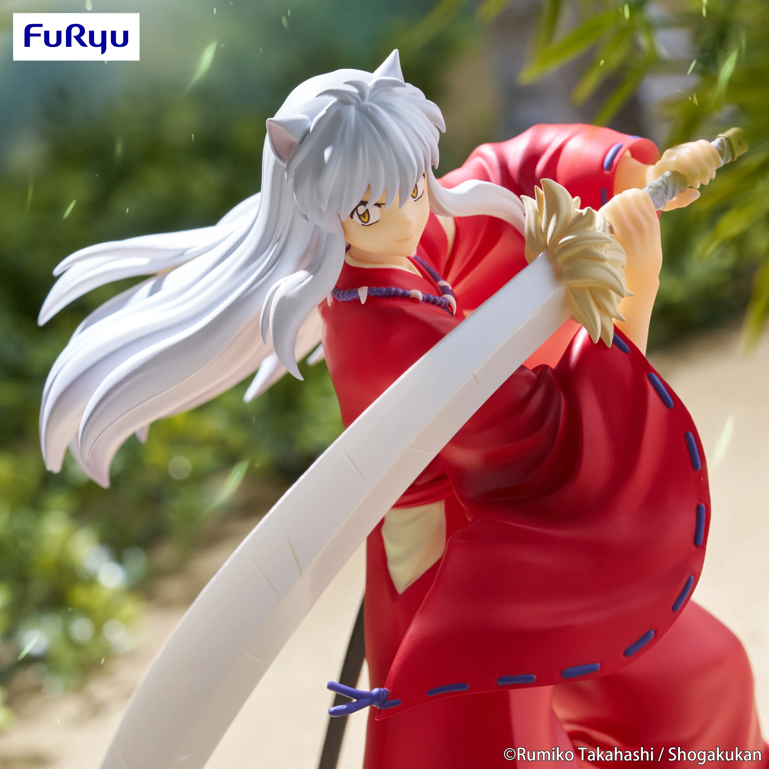 Furyu inuyasha sesshumaru tetsusaiga original garage kit kinder festival geschenk pvc modell puppe statue spielzeug desktop decorati ﻿